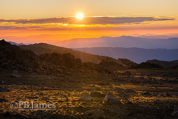 White Mountains Sunrise