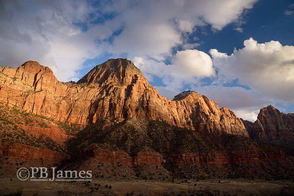 Storm Gathering over Zion