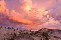 Thunderheads Ignite Over Sierra Ridges