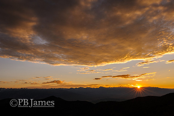 Summer Sunset, Sierra Crest